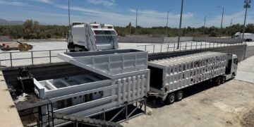 Avanza obra estratégica de Milena Quiroga para optimizar recolección de basura en La Paz 