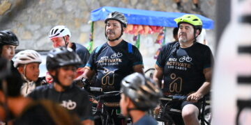 Más de 100 ciclistas participan en jornada recreativa de “BICI-ACTÍVATE” del INDEM