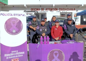 Mesa Violeta realiza jornada de proximidad social en la colonia La Ballena, en San José del Cabo