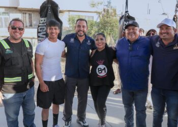 Atender las causas es recuperar los espacios públicos: Christian Agúndez al supervisar obra en Los Cangrejos