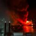 Bomberos CSL atiende incendio de embarcaciones  