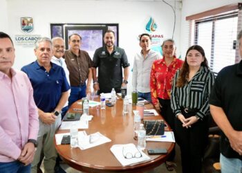 Encabeza Christian Agúndez Quinta Sesión Extraordinaria de la Junta de Gobierno de Oomsapas Los Cabos