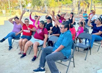 Integran Comité de Participación Social para supervisar construcción de multideportivo en Matancitas