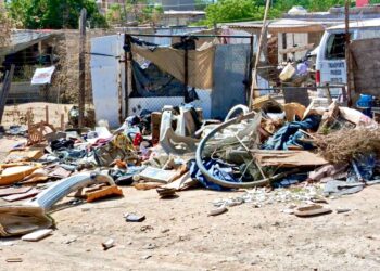 Realiza Servicios Públicos jornada de descacharrización en Valle del Cabo Bajo
