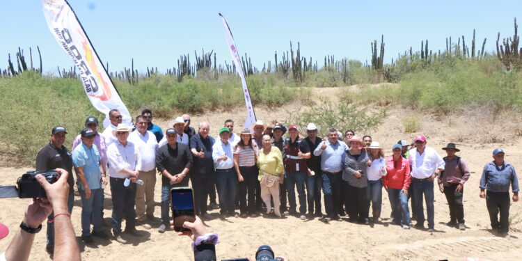 Pone en marcha Gobernador Víctor Castro obra para la conservación de agua
