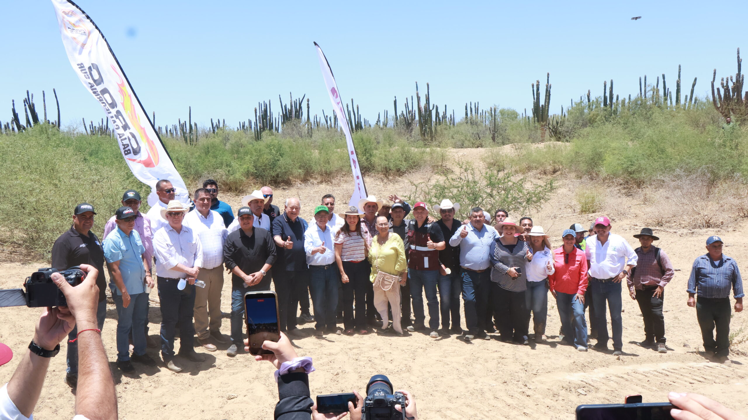 Pone en marcha Gobernador Víctor Castro obra para la conservación de agua