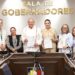 Recibe Gobernador pliego petitorio del Sindicato de Trabajadores de Salud en BCS