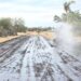 Registra avance del 45% la pavimentación del camino a El Ancón en Los Barriles