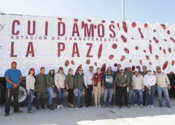 En La Paz sí cumplimos: con la visión de Claudia Sheinbaum, Milena Quiroga pone en marcha la única estación de transferencia de residuos del noroeste de México