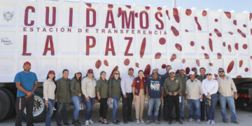 En La Paz sí cumplimos: con la visión de Claudia Sheinbaum, Milena Quiroga pone en marcha la única estación de transferencia de residuos del noroeste de México