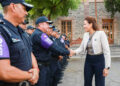 Milena Quiroga fortalece seguridad en La Paz con modelo alineado a Claudia Sheinbaum: prevención, policía cercana y coordinación