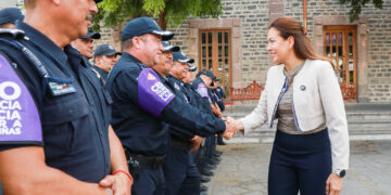 Milena Quiroga fortalece seguridad en La Paz con modelo alineado a Claudia Sheinbaum: prevención, policía cercana y coordinación