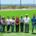 Supervisan avances de obras en Plaza Cívica y campo de Fútbol en El Sargento