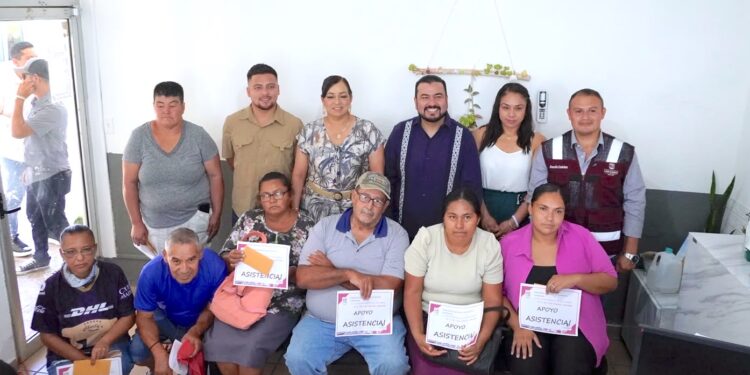 Atención Ciudadana entrega apoyos asistenciales a familias de la Zona Norte