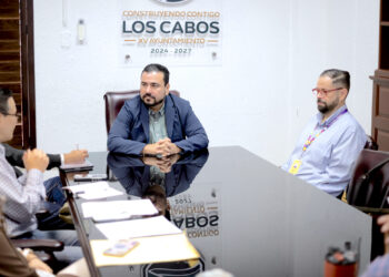 Dan seguimiento autoridades municipales a proyecto de muro de contención y vía alterna en el CRIT Los Cabos
