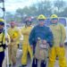 Bomberos de Cabo San Lucas refuerzan combate al incendio en San Miguel de Comondú  