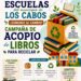 Invitan a escuelas de Los Cabos a participar en campaña de acopio de libros para reciclar