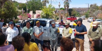 Gobierno del Estado atiende a familias afectadas por incendio en San José de Comondú