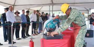 Gobernador participa en ceremonia por el Día Internacional de la Destrucción de Armas de Fuego