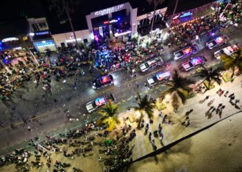 Saldo blanco tras festejos por triunfo de México con operativo “En La Paz Sí Festejo Seguro”