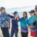 Realizan primer torneo de pesca de orilla para mujeres en La Paz “Marea Violeta”