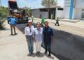 Avanza pavimentación de Villa Natalia en un 45%