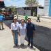 Avanza pavimentación de Villa Natalia en un 45%