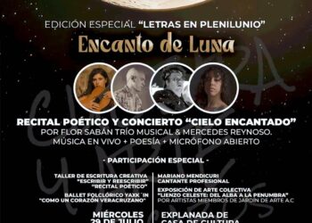 “Letras en Plenilunio” regresa con una velada de poesía, música y arte en Cabo San Lucas