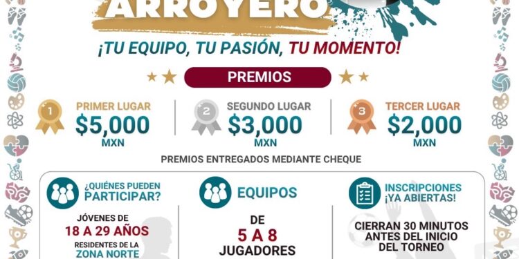 Invitan a jóvenes de la zona norte de Los Cabos a participar en Torneo de Fútbol Arroyero