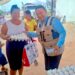 Llevan apoyos alimentarios y atención directa a familias de la colonia Chamizal en Cabo San Lucas