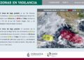 Gobierno de Los Cabos mantiene monitoreo permanente de dos zonas de baja presión en el Pacífico Mexicano