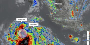 Tormenta tropical “Elida” no representa riesgo para Baja California Sur
