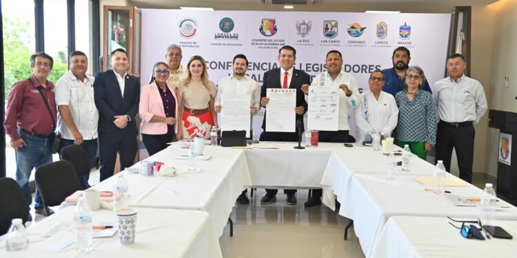 Reducción de tarifas eléctricas, protección de la Sierra de la Laguna, reforma a la Ley del ISSSTE en la agenda de la Conferencia de Legisladores y Alcaldes en BCS