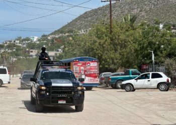 Mantiene Policía Municipal de La Paz recorridos preventivos en la ciudad durante vacaciones