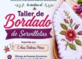 Invitan a participar en el Taller de Bordado de Servilletas en Miraflores