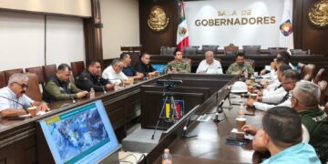 Sesiona Comité Estatal de Protección Civil; sin afectaciones por lluvias y fuertes vientos