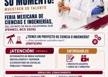 COSHCYTI invita a estudiantes sudcalifornianos a participar en la Feria Mexicana de Ciencias e Ingenierías 2026
