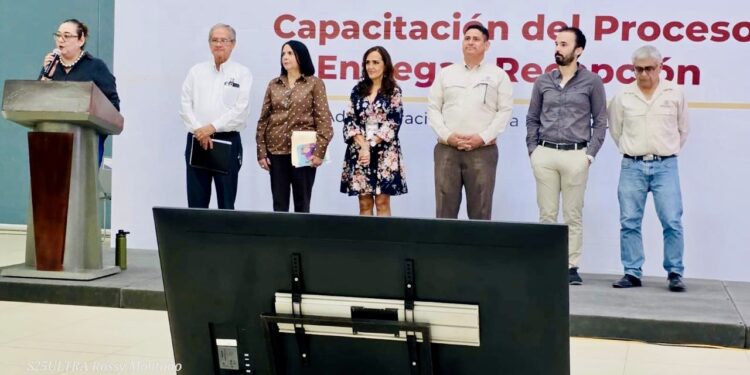 Realiza Gobierno del Estado décima sesión de capacitación para la Entrega-Recepción