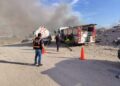 Atiende bomberos La Paz incendios por altas temperaturas