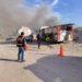 Atiende bomberos La Paz incendios por altas temperaturas