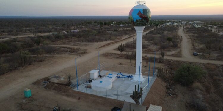 Tanque elevado La Pasión registra 98% de avance físico