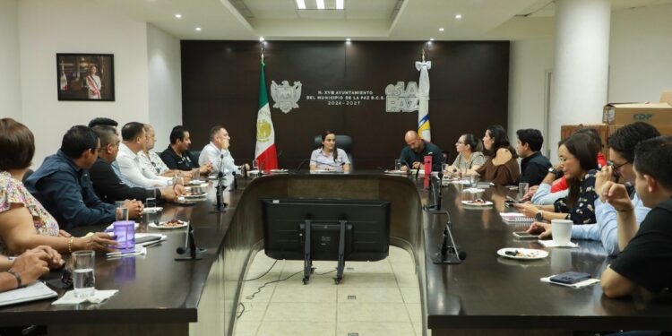 Ayuntamiento de La Paz fortalece coordinación preventiva en delegaciones rurales
