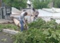 Continúan los trabajos de limpieza en el municipio de La Paz