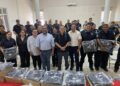 Fortalece Ayuntamiento de La Paz al Cuerpo de Bomberos con entrega de uniformes
