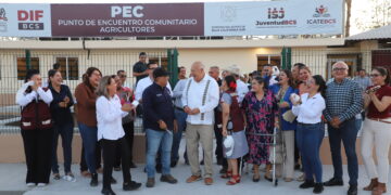 Fortalece Gobierno del Estado el bienestar comunitario con la modernización del Punto de Encuentro Comunitario “Agricultores” en Ciudad Constitución