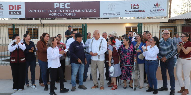 Fortalece Gobierno del Estado el bienestar comunitario con la modernización del Punto de Encuentro Comunitario “Agricultores” en Ciudad Constitución