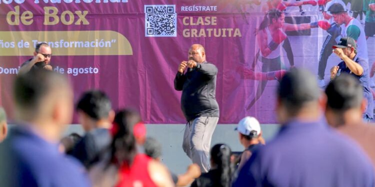 Participa Los Cabos en la clase nacional de box “Puños de Transformación”
