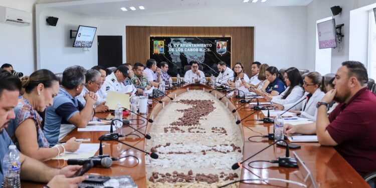 Fortalece XV Ayuntamiento de Los Cabos coordinación para prevenir accidentes