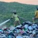 Atiende Bomberos Cabo San Lucas incendio en Relleno Sanitario de La Candelaria CSL
