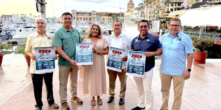 Anuncian octava edición de la Copa Presidente Marlini 2026 en Cabo San Lucas